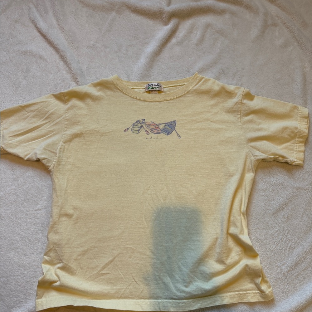 Yellow Graphic Tee